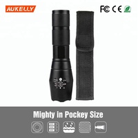 Lampe de secours LED extérieure G700 résistante à l'eau 1000LM, 5 modes, lampe torche tactique, lampe de poche rechargeable LED