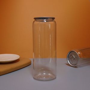 Đồ Uống Mềm Bằng Nhựa Bán Chạy Kích Cỡ Tùy Chỉnh Chai Soda Bong Bóng Rỗng Trong Suốt Có Nắp Mở Dễ Dàng - Product Image 4