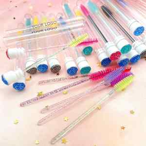 Cepillo Limpiador de Pestañas de Marca Privada con Tubo Aplicador, Cepillo para Máscara de Pestañas, Cepillos para Cejas, Cepillo Limpiador de Pestañas OEM - Product Image 6