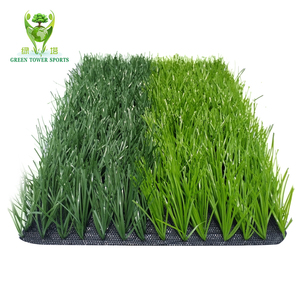 Gazon artificiel ignifuge écologique personnalisé professionnel pour terrains <span class=keywords><strong>de</strong></span> football avec matériau PE - Product Image 2