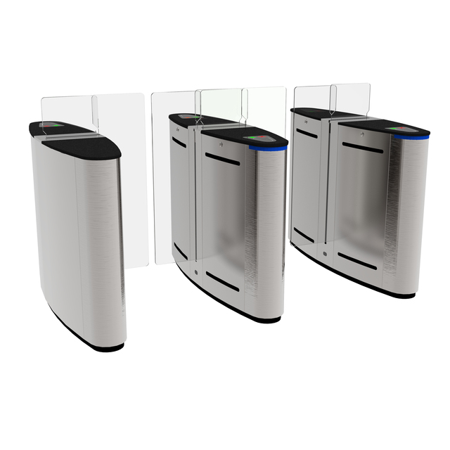 Office Sliding Barrier Gate Turnstile Pedestrian Safety Access Control Door