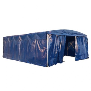 Carpa de PVC para Exteriores con Estructura Desplegable y Retráctil, Toldo Eléctrico Plegable, Toldo Telescópico para Estacionamiento - Product Image 4