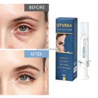 Crème Contour des Yeux OTVENA Instant Anti-Âge Liftante, Minimise les Rides, Apaise les Yeux Fatigués, Convient à Tous les Types de Peau