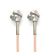 Sonde en céramique de corindon résistante à l'usure de type K WRN-122 132 de 16 mm pour four industriel à haute température