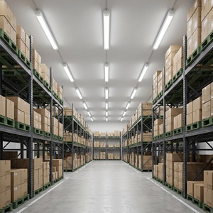Lámpara LED Tri-Proof de 150 cm (5 pies), 60 W, IP67, Impermeable, Media de Aluminio y PC, Resistente al Polvo, 50000H, Ahorro de Energía, para Lavado de Autos, Hospitales, Almacenes - Product Image 6