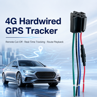 Car Security Vehicle Tracker GPS with Vibration Sensor Remote Engine Cut Waterproof 2G PC Compatible Professional Fleet Tracker
