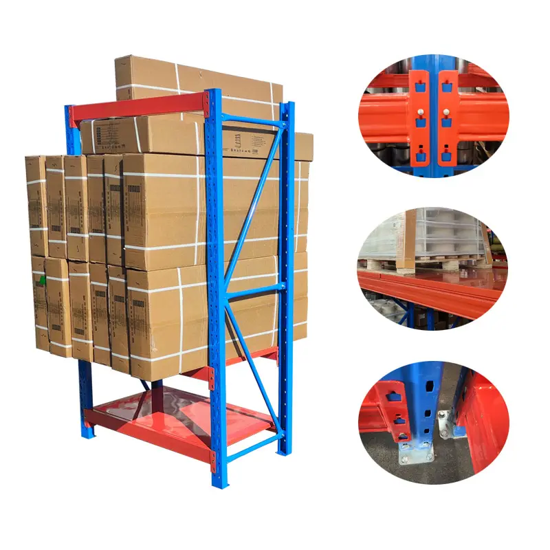 Nhiệm vụ nặng nề Kệ Pallet giá trung bình nhà để xe lưu trữ Kệ kệ