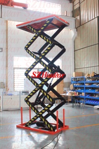 Mesa elevadora de carga hidráulica, plataforma elevadora, eléctrica, 3 toneladas, 1 tonelada - Product Image 5