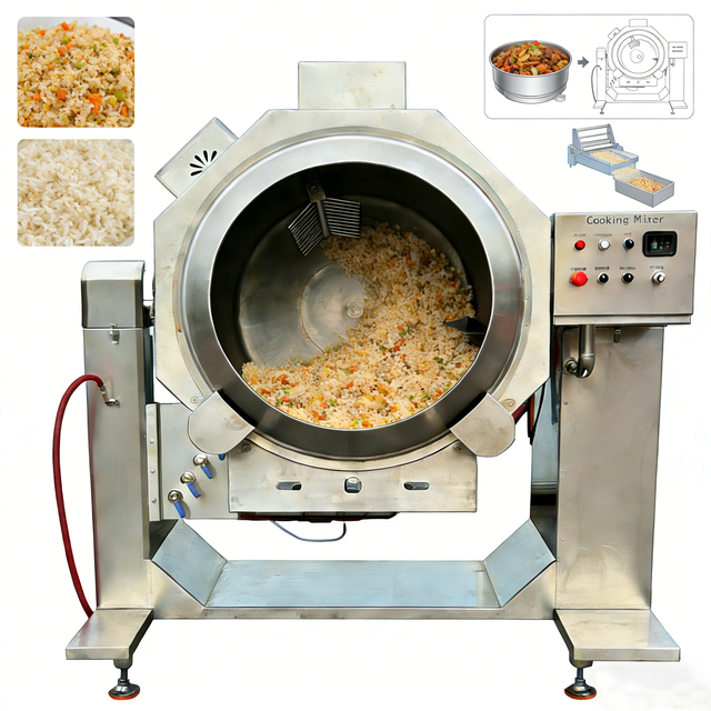 Industrial Automatic Cooking Robot/ Fried Rice Noodle Machine for Restaurant and Central Kitchen