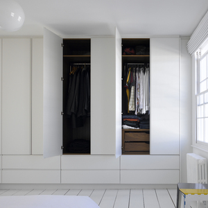 2023 Skyline Austrália estilo moderno alto lustroso branco laca armário modular para livre Design de mobiliário personalizado - Product Image 3