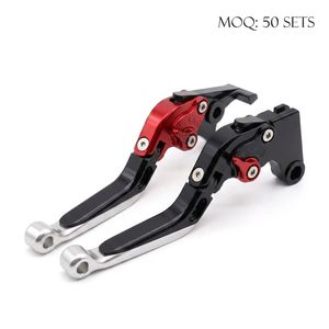 Palancas de Freno y Embrague CNC Plegables y Extensibles para <span class=keywords><strong>Yamaha</strong></span> <span class=keywords><strong>YZF</strong></span> R1 R3 R6 R25 <span class=keywords><strong>R125</strong></span>, Juego de Piezas de Modificación de Motocicleta Ajustables para Carreras - Product Image 1