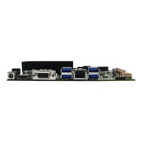 Placa base de PC Mini-ITX delgada de fábrica de alta calidad con DDR4 VGA 2 COM 5 SATA MSATA en Office