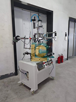 Machine de marquage à chaud semi-automatique avec écran tactile PLC, alimentation en feuille par servomoteur, presse à feuille d'or