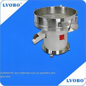 Pequeña máquina de detección de vibraciones de acero inoxidable Equipo de filtro granular líquido de 50cm con motor como componente central - Product Image 3