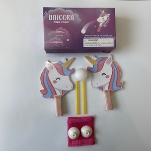 Lot <span class=keywords><strong>de</strong></span> 2 raquettes <span class=keywords><strong>de</strong></span> tennis <span class=keywords><strong>de</strong></span> table portables en plastique pour enfants Boutons longs pour l'entraînement à domicile Volant Play-<span class=keywords><strong>Ping</strong></span> <span class=keywords><strong>Pong</strong></span> Net Hot - Product Image 3