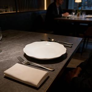 Assiette à soupe minimaliste en céramique blanche de style <span class=keywords><strong>belge</strong></span>, vaisselle pour hôtel et restaurant, ensemble de dîner pour cuisine, vente en gros - Product Image 5