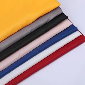100% poly taffeta fabric iridescent 190T 210T 100 polyester taffeta shantung lining fabric for leather bags garments lining