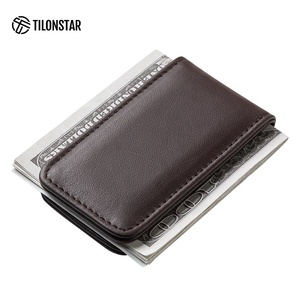 TILONSTAR TMC101P Cartera Delgada Bifold de Cuero Genuino con Clip Magnético para Billetes, Capacidad para hasta 15 Billetes, Ideal para el Uso Diario - Product Image 5