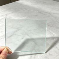 Plaque de verre optique mince anti-anneau de Newton, usinage sur mesure pour composants d'instruments optiques
