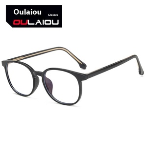 Classico TR90 Ferrule metallo struttura Anti-blu luce specchio piatto grande per gli uomini/donne diamante nuovi occhiali di Design alla moda miopia - Product Image 3