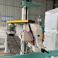 Machine de scellage thermique personnalisée, capacité 5-50 kg, pour l'emballage de riz et de farine, avec convoyeur de film, pour scellage thermique de sacs, occasion
