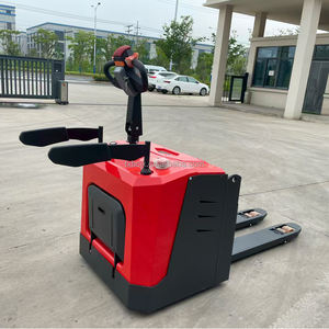 Bateria De Lítio 1500kg Caminhão De Paletes Elétrico Pequenos Caminhões Elétricos Mini Walkie Push Empilhadeira Portátil Veículo De Manuseio De Armazém - Product Image 4