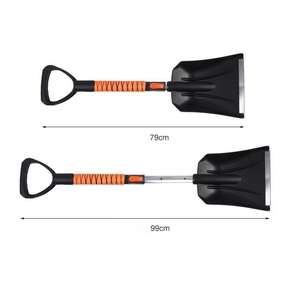 Ensemble d'outils d'urgence multifonction réglable pour <span class=keywords><strong>voiture</strong></span> <span class=keywords><strong>Pelle</strong></span> <span class=keywords><strong>à</strong></span> <span class=keywords><strong>neige</strong></span> pliante utilisée pour pelleter la <span class=keywords><strong>neige</strong></span> et le sol - Product Image 4