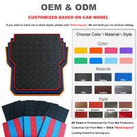 Alfombrilla de coche personalizada al por mayor, impermeable, protección para todo tipo de clima, alfombrilla de TPE para caja de camioneta, alfombrilla para maletero