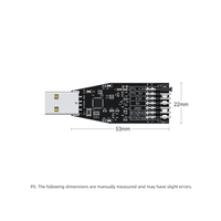 DTECH IOT5086(MS) Module de conversion de port série USB 2.0 vers TTL niveau 5V/3.3V sélectionnable