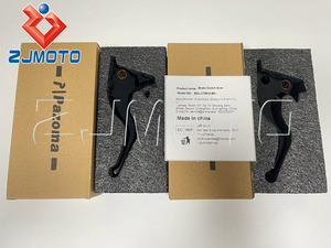 คันโยกคลัตช์เบรกรถจักรยานยนต์ดีไซน์เรียบสำหรับ Harley Softail <span class=keywords><strong>Bad</strong></span> Boy/Deluxe/Fat Boy/Spring/ Slim 1996-2014 - Product Image 6