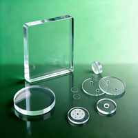 Lámina de Cuarzo Natural Fusionado Personalizada, Ventana Óptica, Bloques de Lentes Ópticas con Servicio de Soldadura, Marca Expand World