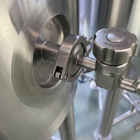 Fermenteur conique en acier inoxydable industriel de 500L 1000L avec chemise de refroidissement, équipement professionnel pour brasserie