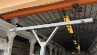 Auvent automatique à cassette intégrale rétractable pour fenêtre extérieure avec manivelle et support en Y autoportant
