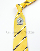 Corbatas Personalizadas de Fábrica, Corbatas con Logotipo Tejido de Alta Densidad, Corbata de Uniforme, Corbatas Ecológicas de Microfibra de Poliéster para Estudiantes
