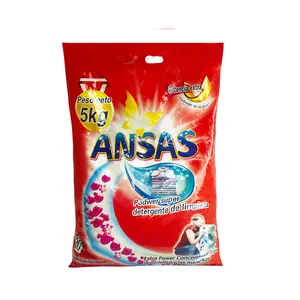 5kg high quality OEM super bright washing powder detergent factory powder detergent laundry household chemicals from suppliers