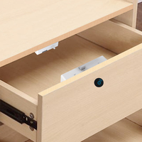 Serrure de tiroir invisible à montage dissimulé, serrure électronique RFID 13,56 MHz pour armoire, sans panneau externe, serrure de sécurité pour meubles