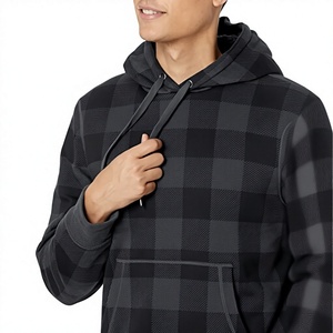 Sudadera con Capucha para Hombre, Corte Regular, Felpa de Algodón, Informal, con Bolsillo, para Invierno - Product Image 3