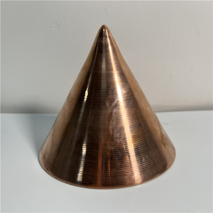 Nón Đồng Rỗng Kim Loại Phổ Biến Nón Đồng Kéo Sợi Sâu Nón Đồng Rắn Bằng Quay Cnc - Product Image 5