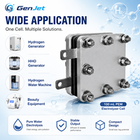 Électrolyseur PEM compact de 50 ml pour la production d'H2 avec sortie d'oxygène indépendante pour assemblages OEM