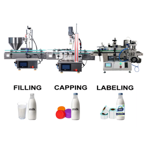 自動液体充填およびシーリング機 ハチミツペーストスプレーボトル缶瓶充填キャッピングおよびラベリング機生産ライン - Product Image 5