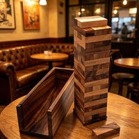Blocs de construction en bois personnalisés, jeu d'empilage, décoration, cadeau de remise de diplôme pour les enfants, les couples et les groupes, artisanat en bois