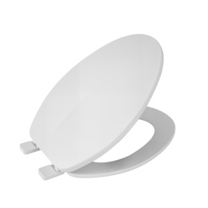 Asientos <span class=keywords><strong>de</strong></span> Inodoro <span class=keywords><strong>de</strong></span> Plástico Alargados <span class=keywords><strong>de</strong></span> 19 Pulgadas con Bisagras Normales y Cierre Normal para Inodoros <span class=keywords><strong>de</strong></span> Cerámica en Forma <span class=keywords><strong>de</strong></span> V - Product Image 5