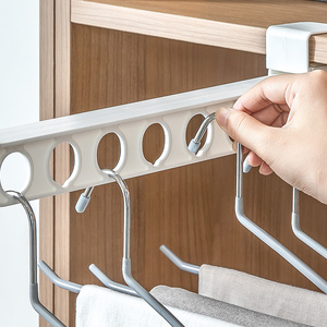 Porte-vêtements de luxe pour entrepôt, armoire, quincaillerie, rail <span class=keywords><strong>coulissant</strong></span> double rangée, éponge douce, porte-vêtements <span class=keywords><strong>coulissant</strong></span>, porte-pantalons - Product Image 3