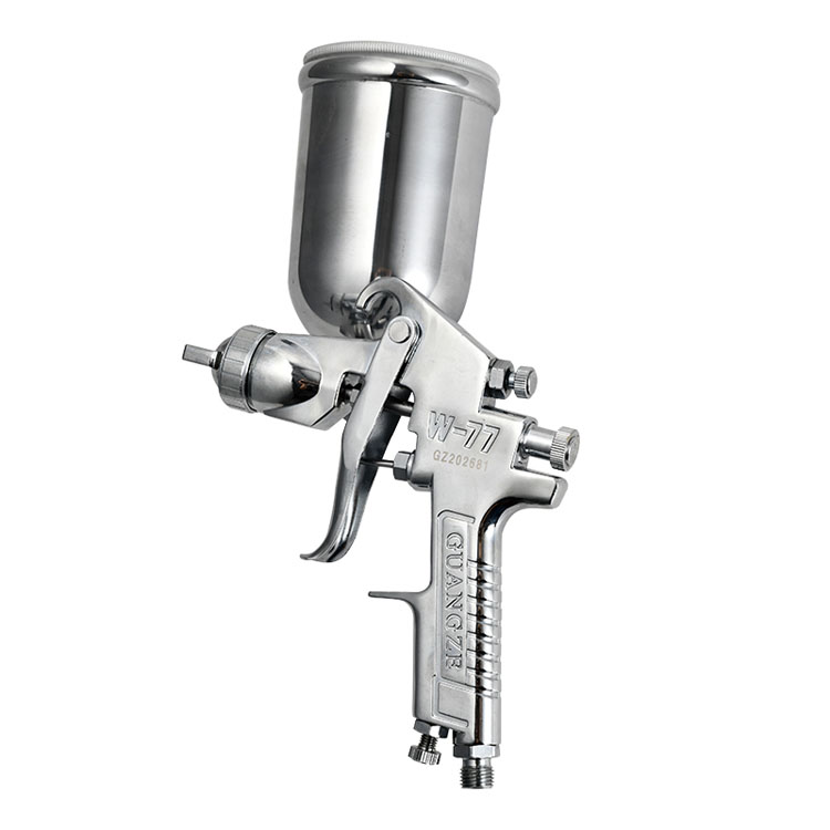 Пистолет-распылитель W-77 профессиональная автомобильная краска пистолет Регулируемый 3,0 мм сопла 400 мл горшок хорошее распыления с высоким эффектом