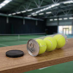 <span class=keywords><strong>Pelotas</strong></span> <span class=keywords><strong>de</strong></span> Tenis Personalizadas Profesionales Jeberly, 68.6 mm <span class=keywords><strong>de</strong></span> Diámetro, 20% Lana, <span class=keywords><strong>Pelotas</strong></span> <span class=keywords><strong>de</strong></span> Tenis Deportivas en <span class=keywords><strong>Tubo</strong></span> con Logotipo Personalizado - Product Image 4