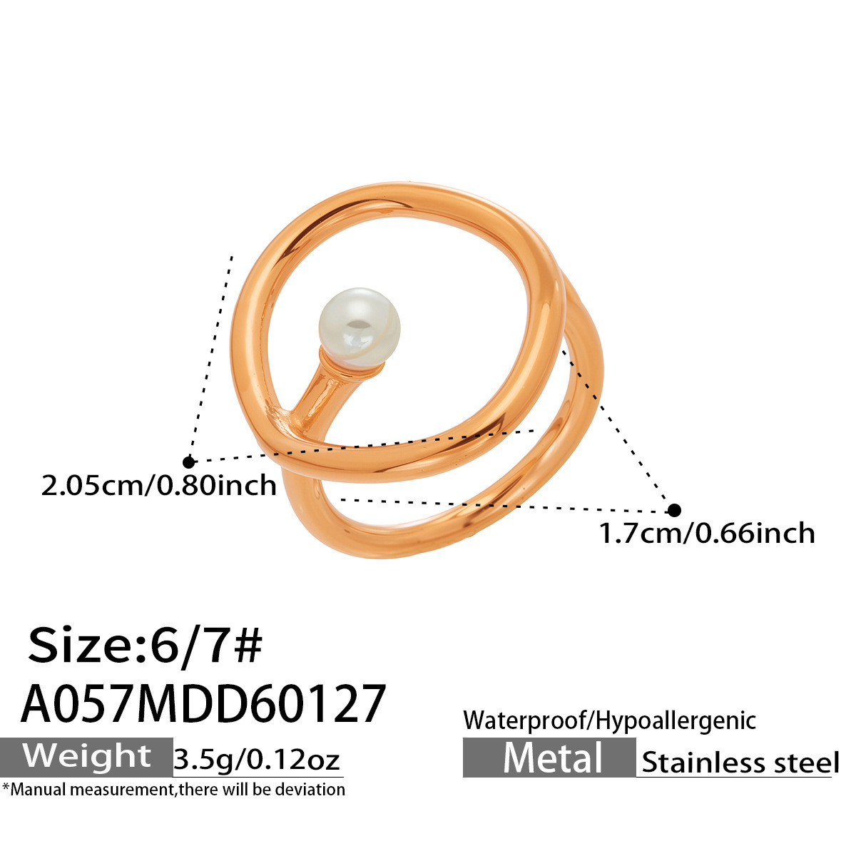 A057-anello in oro rosa
