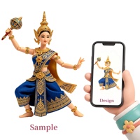Figurine articulée personnalisée Meiyantoys Factory pour danseuse thaïlandaise classique, jouet articulé sur mesure pour l'art ethnique, jouet de collection en PVC