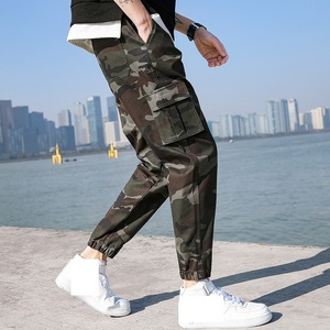 Mens Casual Slim Fit Straight Pantalones largos Techwear Formal Dress <span class=keywords><strong>Cargo</strong></span> <span class=keywords><strong>Jogger</strong></span> - Product Image 5