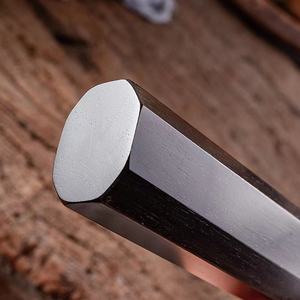 Juego de cuchillos de chef de cocina de Damasco profesional de muy buena calidad con mangos de madera de ébano - Product Image 6