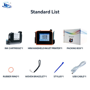 Mini Thermischer Tintenstrahldrucker Tragbarer Drucker für Flexible Medien Hochauflösende Wasserbasierte Tinte für Fast-Food-Verpackungsetiketten Hochgeschwindigkeit - Product Image 3